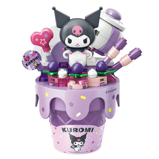 Keeppley Kuromi Grape Ice Cream Cone Building Blocks