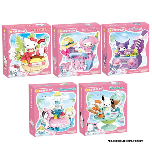 Keepplay Sanrio Beach Party Series Building Blocks