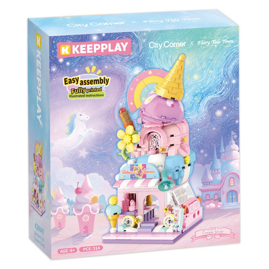 Keepplay City Unicorn Ice Cream Shop