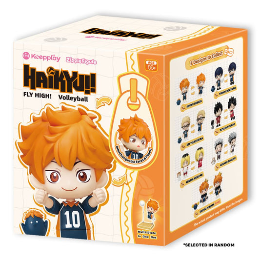 Keepplay Haikyu!! Zippie Figure Fly High! Volleyball Blind Box Series