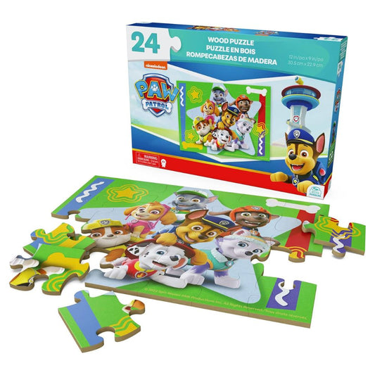 Spin Master Paw Patrol Wooden Puzzle – 24 Pieces