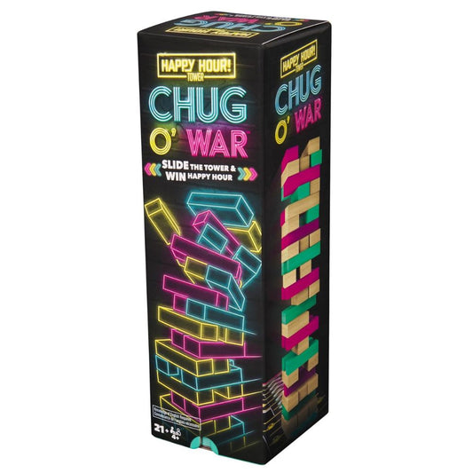 Cardinal Games Happy Hour Chug O' War Tumbling Tower