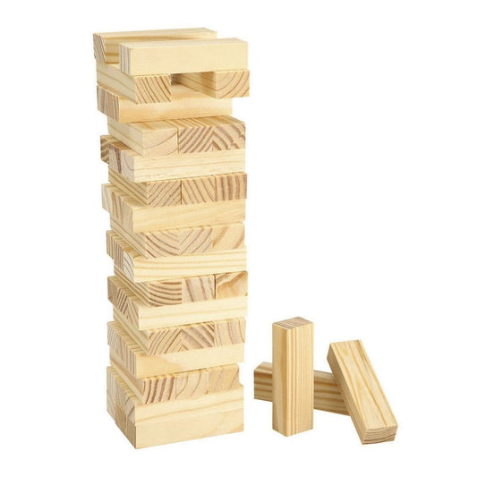 Cardinal Games Traditions Wooden Jumbling Tower