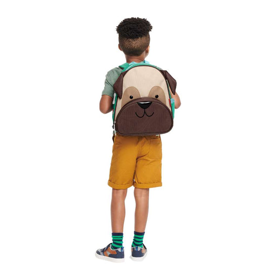 Skip Hop Zoo Little Kid Backpack- Pug Design
