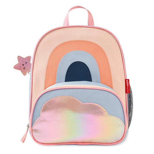 Skip Hop Spark Style Little Kid Backpack- Rainbow Design