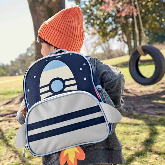 Skip Hop Spark Style Little Kid Backpack- Rocket