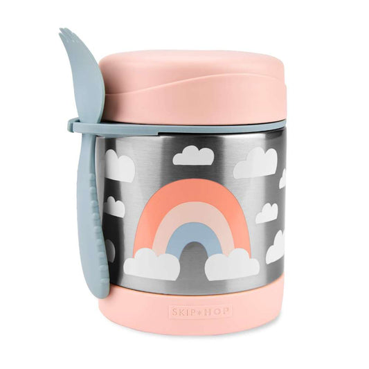 Skip Hop Spark Style Food Jar- Rainbow Design
