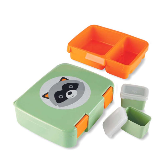 Skip Hop Zoo Bento Lunch Box- Raccoon Design