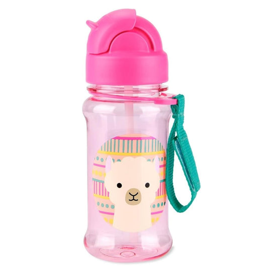 Skip Hop ZOO Tritan Renew 12oz Straw Bottle- Llama
