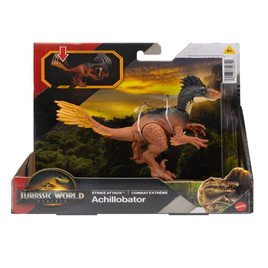 Jurassic World Strike Attack from the Movie Rebirth 7 inches Dinosaurs with Movable Joints
