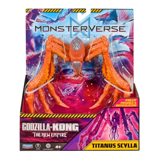 Godzilla X Kong Monsterverse 6" Basic Figures with Fully Articulated Body and Accesories