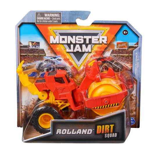 Monster Jam 1:64 Scale Die-cast Dirt Squad Series 7 Vehicle- Rolland Toys
