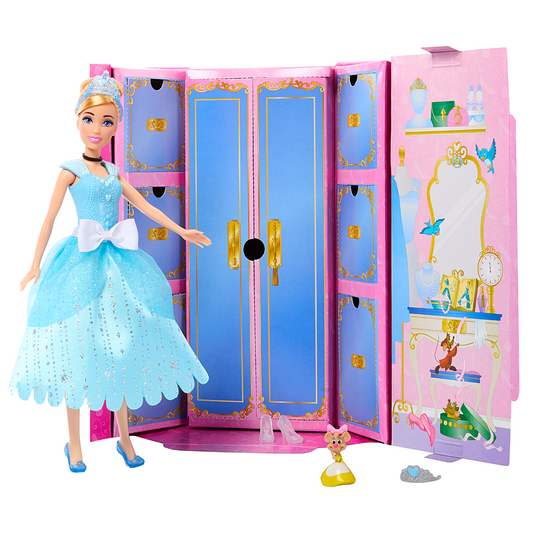 Disney Princess Cinderella Royal Fashion Reveal Doll Playset