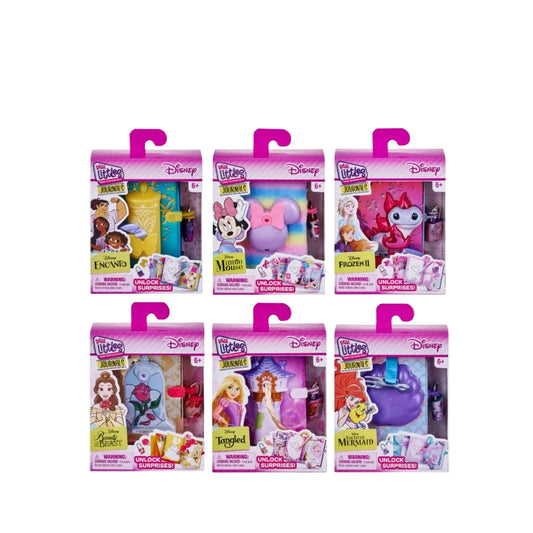 Real Littles S5 with Disney Themed Working Surprises & Transform into Keychain