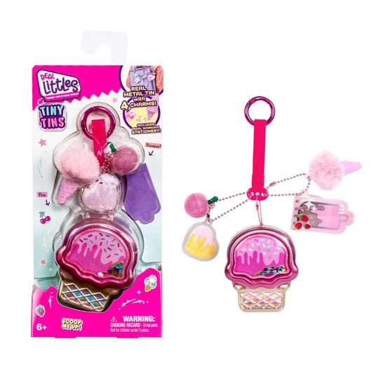 Real Littles S8 Tiny Tins Bag Keychain Charms
