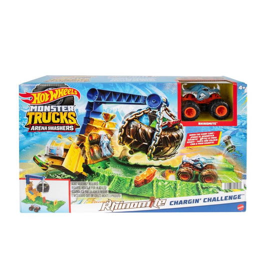 Hot Wheels Monster Trucks Arena Smashers: Rhinomite Chargin' Challenge
