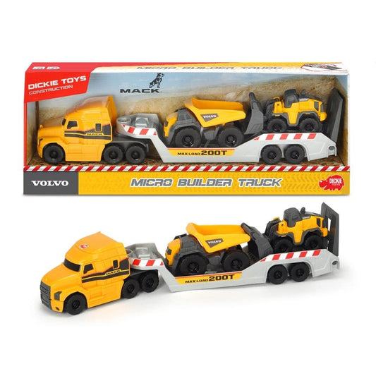 Dickie Toys Volvo Mack Micro Builder Truck