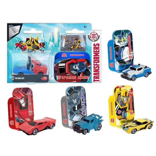 Dickie Toys Transformers Tin Box Set