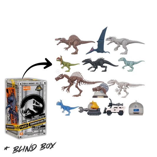 Blokees Jurassic World Terraventure TS03 Collectible Dinosaur Model Kit