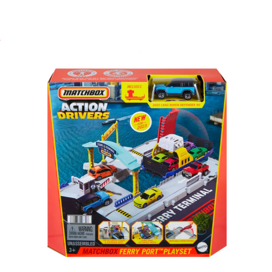Matchbox Story Builders Action Drivers - Ferry Port Playset
