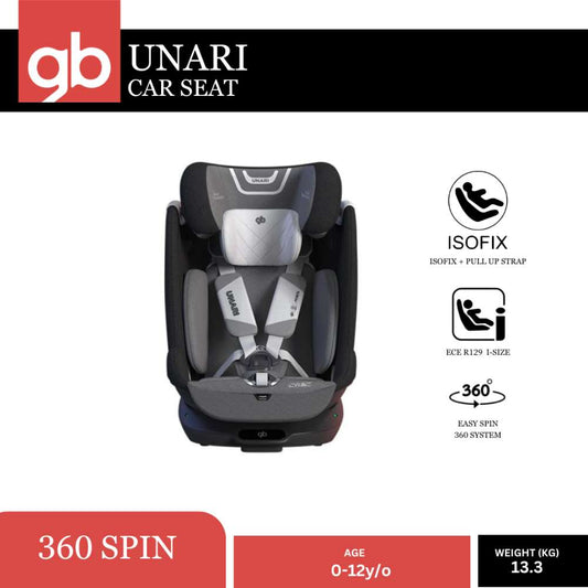 Good Baby Unari 360 Spin Car Seat - Black