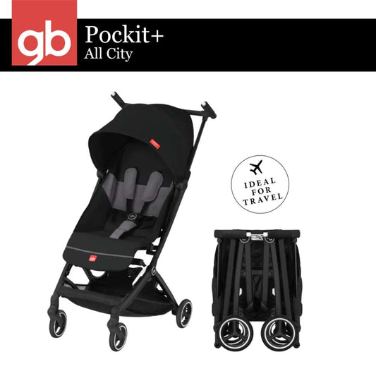 Good Baby Pockit+ All-City Stroller - Black