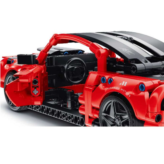 i.M Master Pull Back Muscle Car Building Blocks