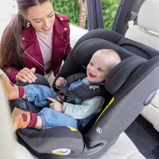 Joie I-Pivot Grow 360º Car Seat Suitable From Birth To 10 Years Old - Shale