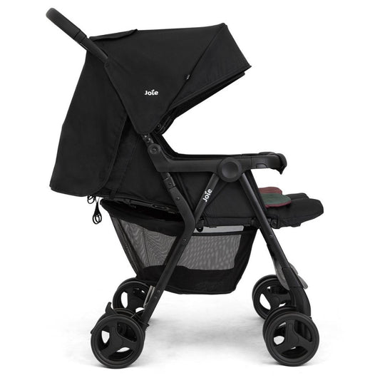 Joie Aire Twin Stroller Suitable From Birth To 15kg- Shale
