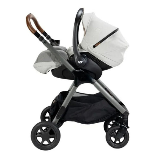 Joie Finiti Stroller With Rain Cover & Adaptor Suitable From Birth to 22 kg  - Oyster