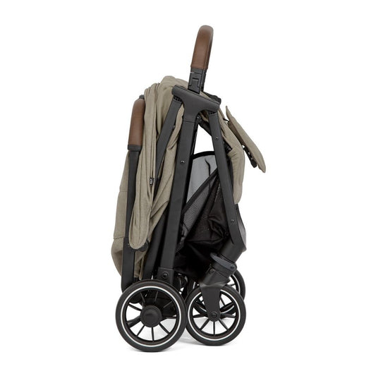 Joie Pact Pro Stroller with Rain Cover & Adaptor Suitable From Birth Up To 22kg- Oak