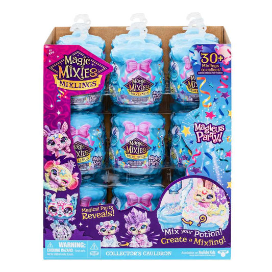 Magic Mixies S4 Mixlings Magicus Party Single Pack Collector's Cauldron