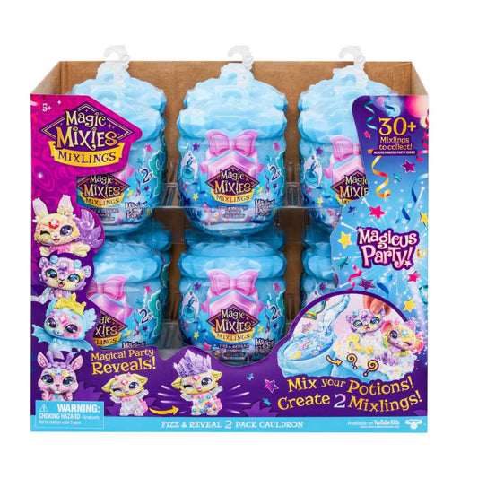 Magic Mixies S4 Mixlings Magicus Party Collector's Fizz & Reveal