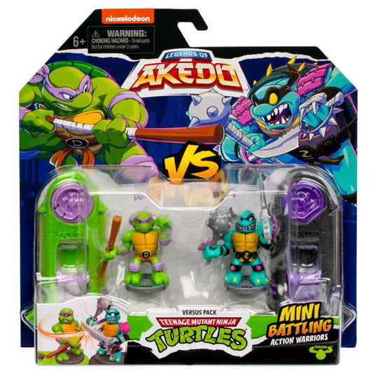 Akedo TMNT S3 Donatello vs Slash