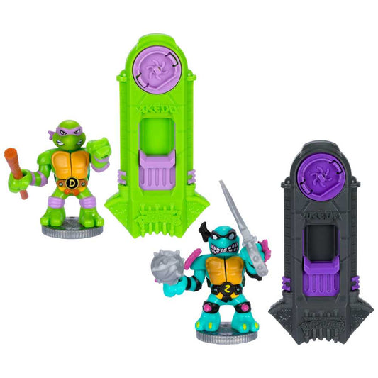 Akedo TMNT S3 Donatello vs Slash