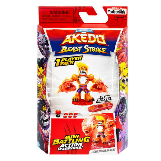 Akedo S5 W2 Single Pack Tiger Strike Hi-Ashi