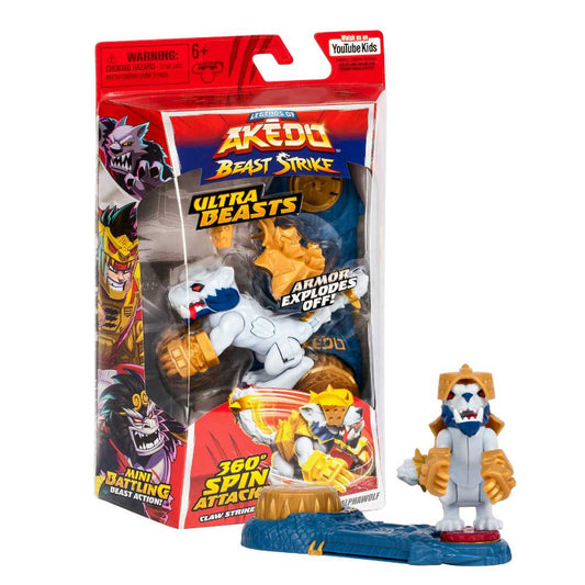Akedo S6 Ultra Beast Ripclaw Alphawolf Action Figure
