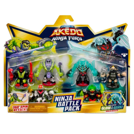 Legends of Akedo S7 Ninja Battle Pack 360 Spin Attack