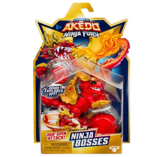 Akedo S7 W1 Ninja Bosses Scorched Claw