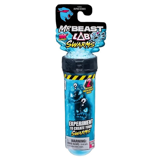 Mr. Beast Lab Swarms Biomites Test Tube 2 Pack Experiment Reveal Kit (Micro Beast) For Boys 5 Years Old Up