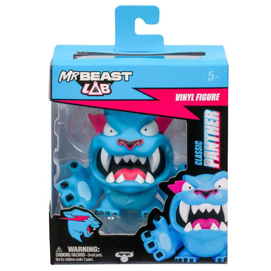 Mr. Beast Lab Vinyl 3.5" Classic Panther Figure Collector Toy For Boys 5 Years Old Up