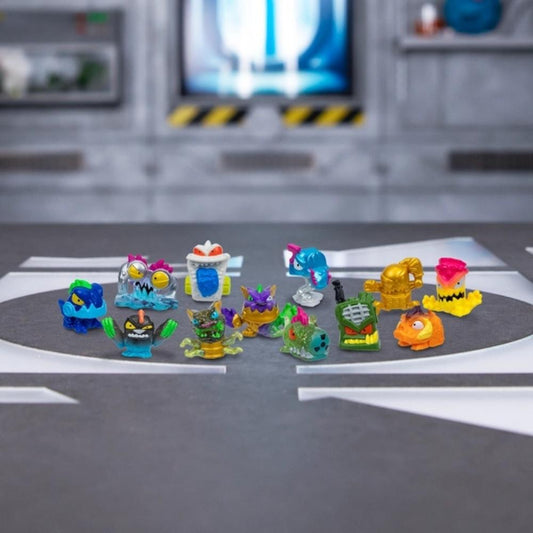 Mr. Beast Lab Swarms S2 Atomic Series 12-Pack Mega Lab w/ Mystery Micro Beasts Toy For Boys 5 Years Old Up