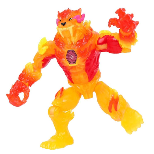 MrBeast Lab S2 Hyper Fusion Mutators Fire Panther Experiment & Reveal Panther Figure For Kids 5 Years Old Up