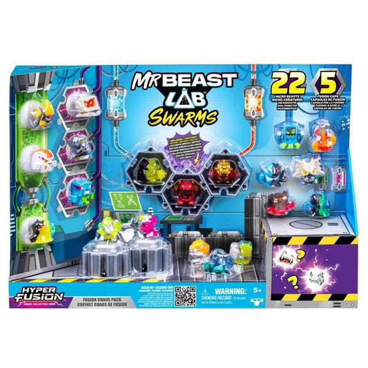 MrBeast Lab Swarms S3 Fusion Chaos Pack Micro Beasts Toy For Kids 5 Years Old Up
