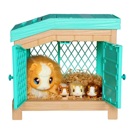Little Live Pets Mama Surprise S1 Interactive Stuffed Toy Guinea Pig Playset