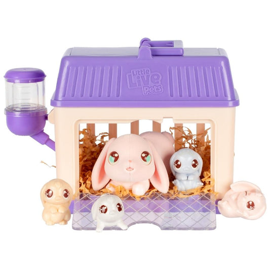 Little Live Pets Mama Surprise S4 Bunny Plush Mini Playset