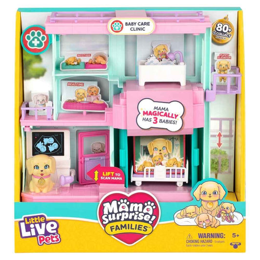 Little Live Pets Mama Surprise Families S1 Baby Care Clinic Playset