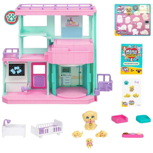 Little Live Pets Mama Surprise Families S1 Baby Care Clinic Playset