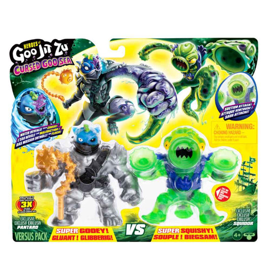 Heroes of Goo Jit Zu Cursed Goo Sea S10 Pantaro VS Squidor