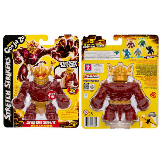 Heroes of Goo Jit Zu S11 Stretch Strikers Hero Pack Squishy Blazagon
